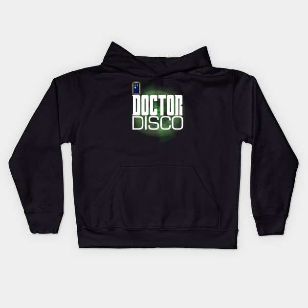 Doctor Disco Kids Hoodie by scoffin